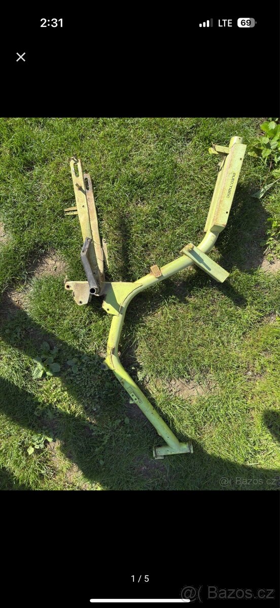 Babeta 210 zelený rám