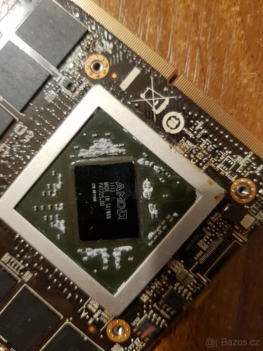 Nefunkční karty z ntb Dell AMD Firepr 6970M,Firepro m6600