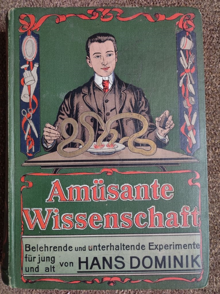 Kouzelná Kniha kouzlo kouzelníka Hans Dominik