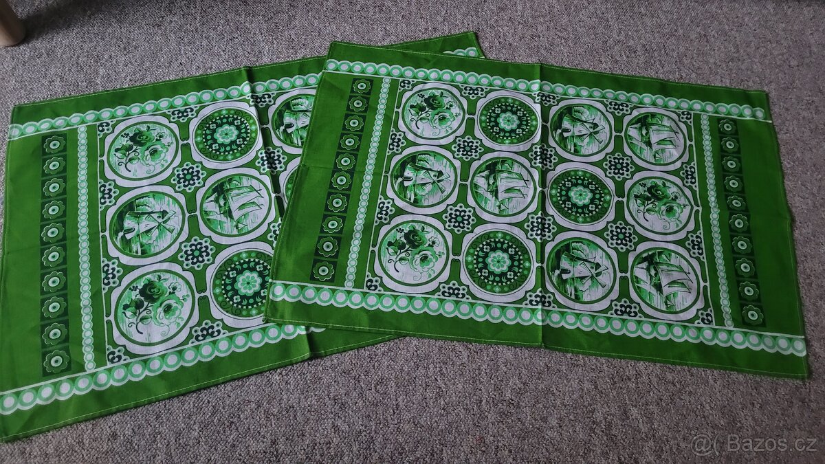 Retro utěrky - 2 ks