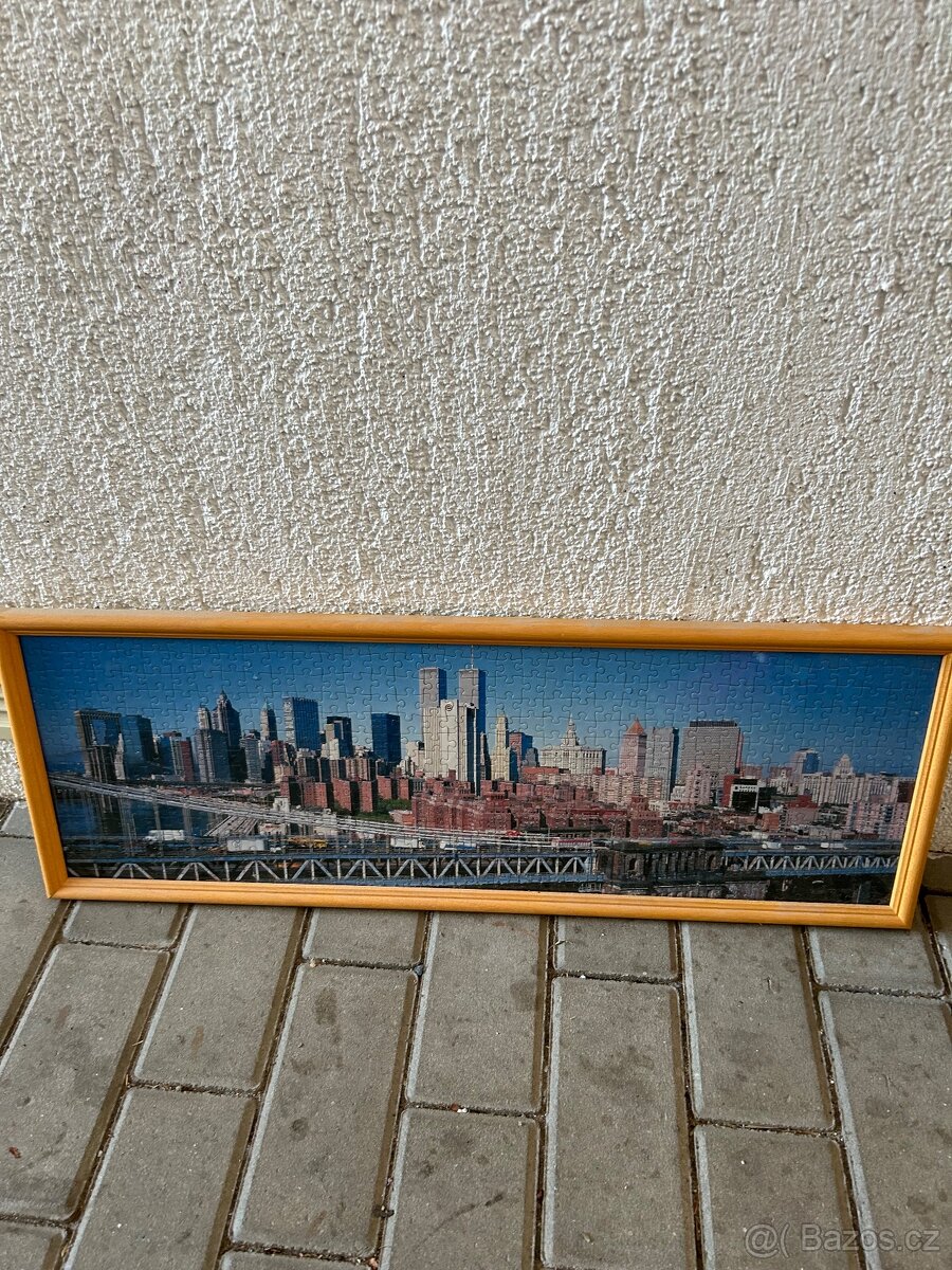 Obraz z puzzle New York s dvojčaty