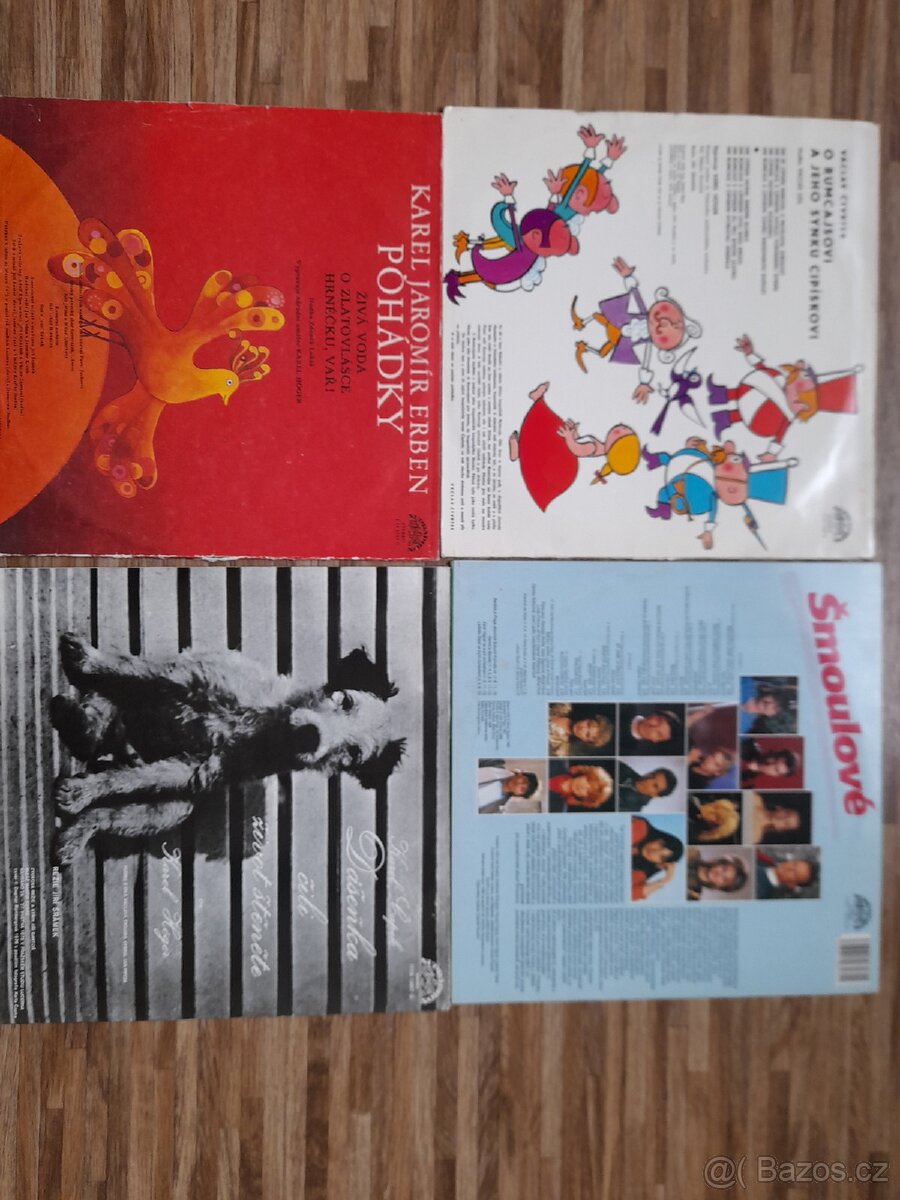 Lp desky pohádky 4×