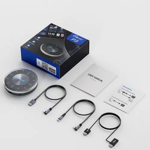 Ottocast Plus P3 - CarPlay - Android Auto - přehráván videa