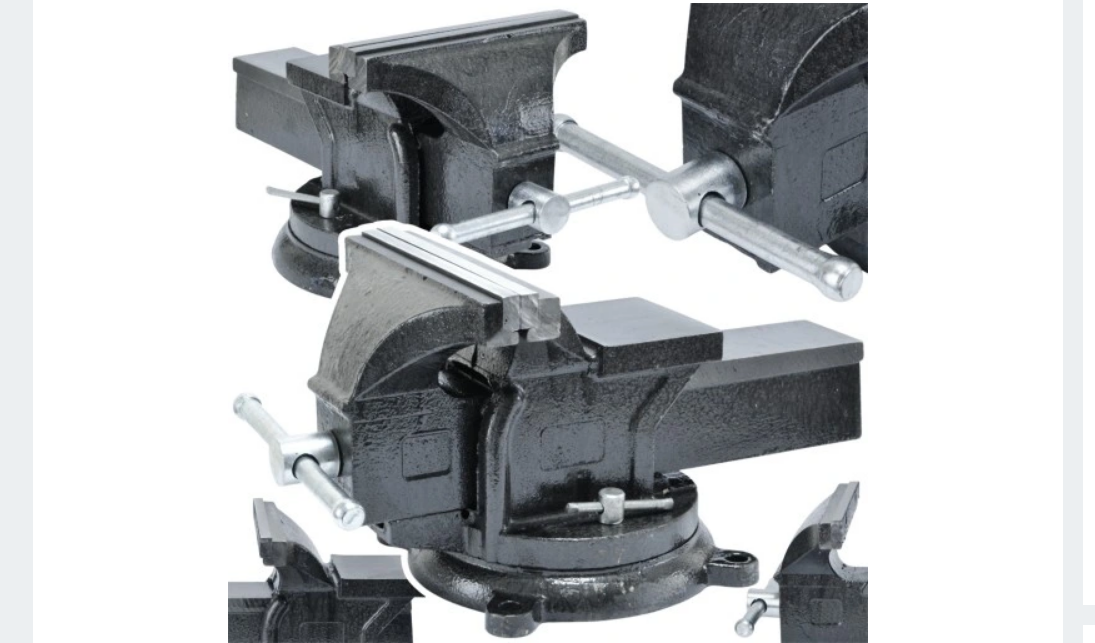 ZÁMEČNICKÝ SVĚRÁK 125mm 6 KG OTOČNÁ KOVADLINA