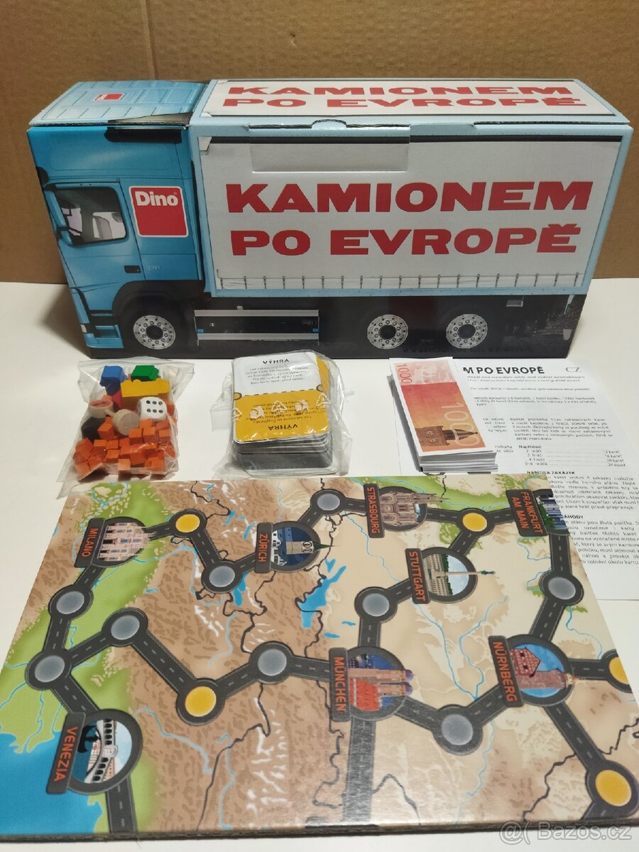 Hra Kamionem po Evropě Dino
