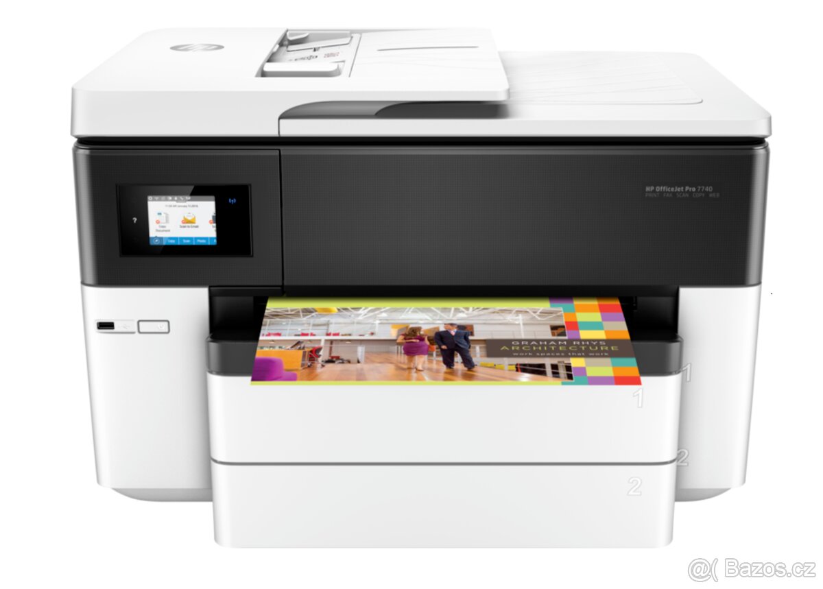 HP OfficeJet Pro 7740 All in One, A3