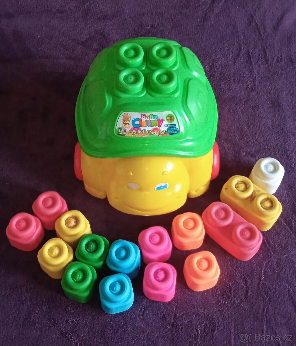 Clemmy baby měkké kostky pro miminka