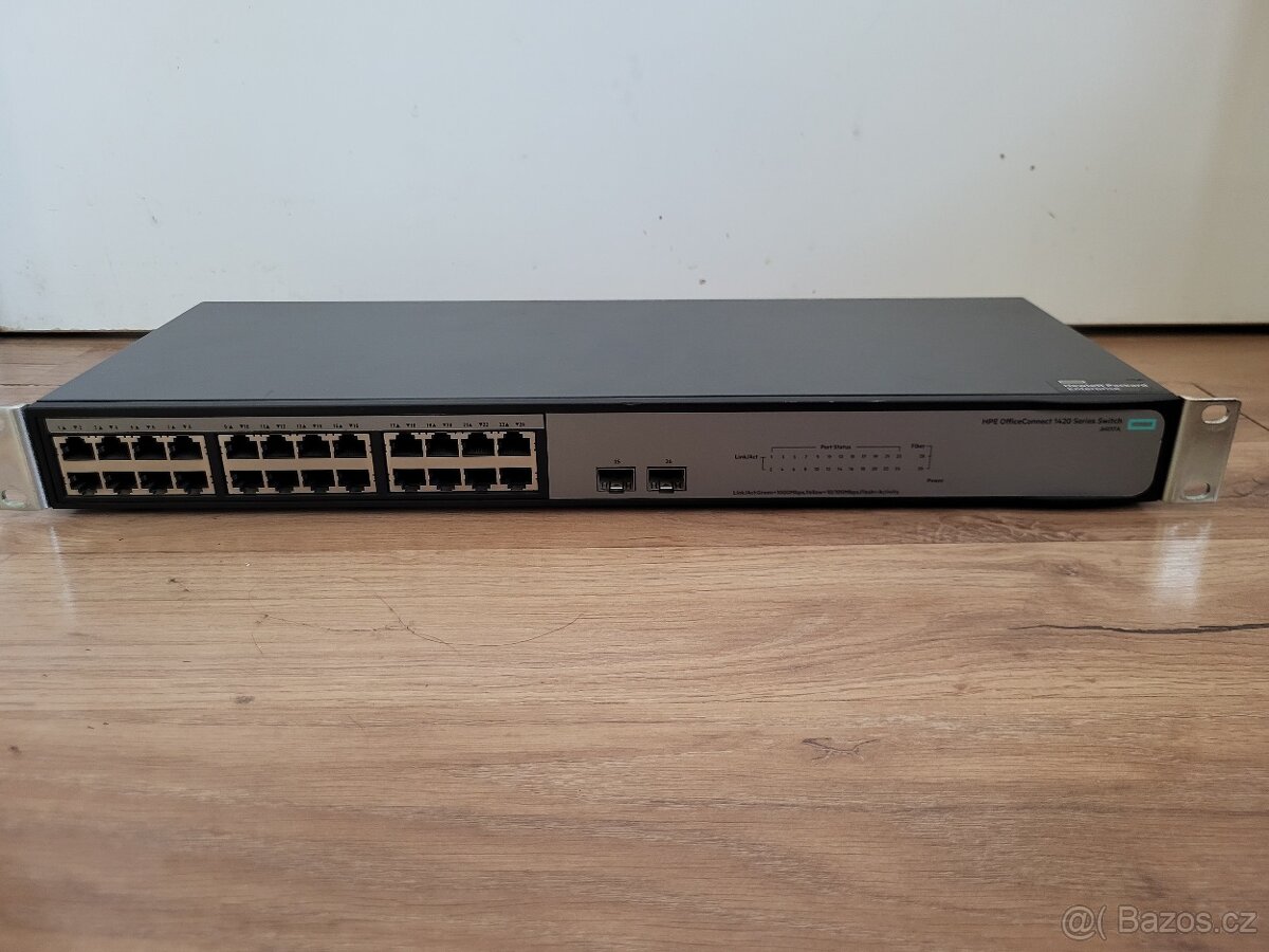 Gigabit Switch HPE 1420 24 portů
