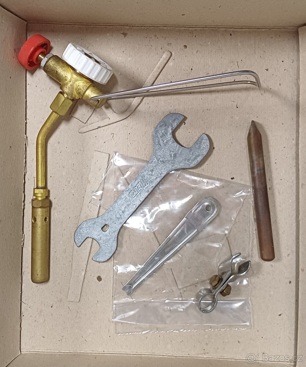 Plynový hořák - pájka