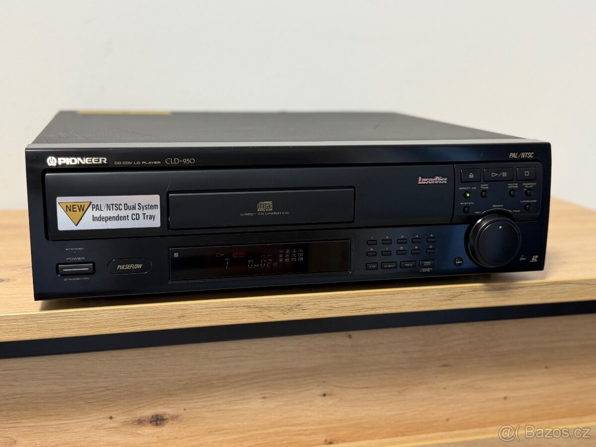 PIONEER CLD-950 LASERDISC CD CDV LD PŘEHRÁVAČ