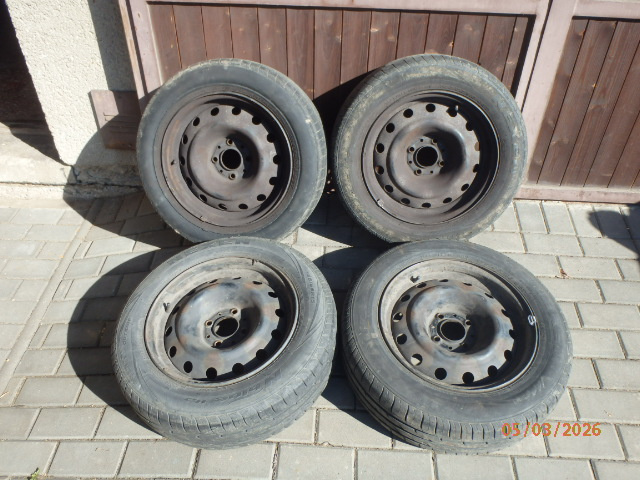 Prodám 4ks pneumatik s ráfky