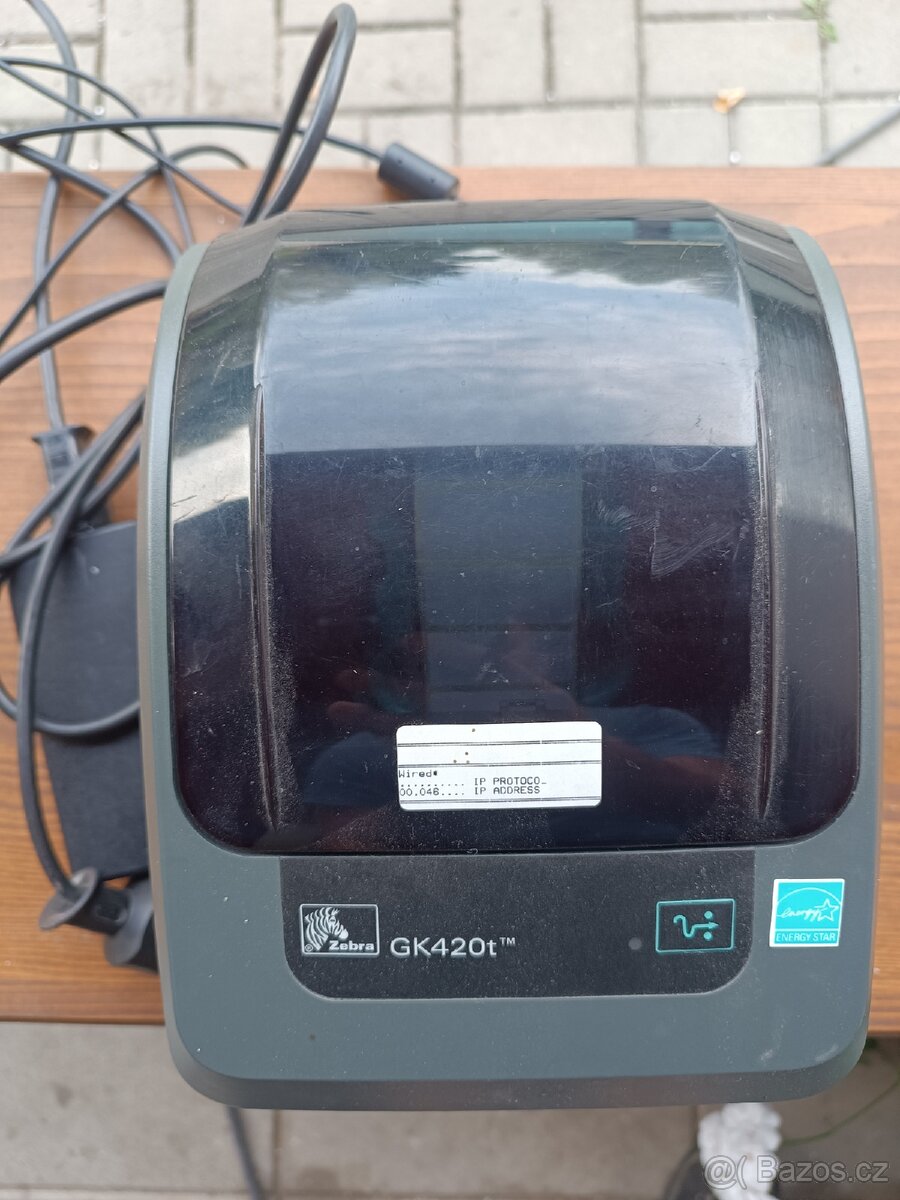 Zebra GK420t termotransferová tiskárna štítků
