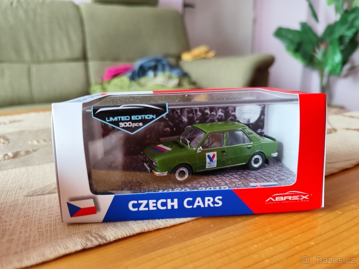 Limitky modely aut Abrex