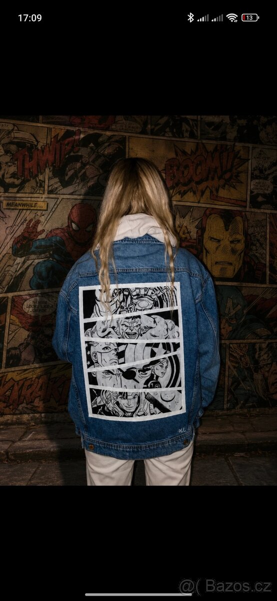 Džínová bunda Marvel