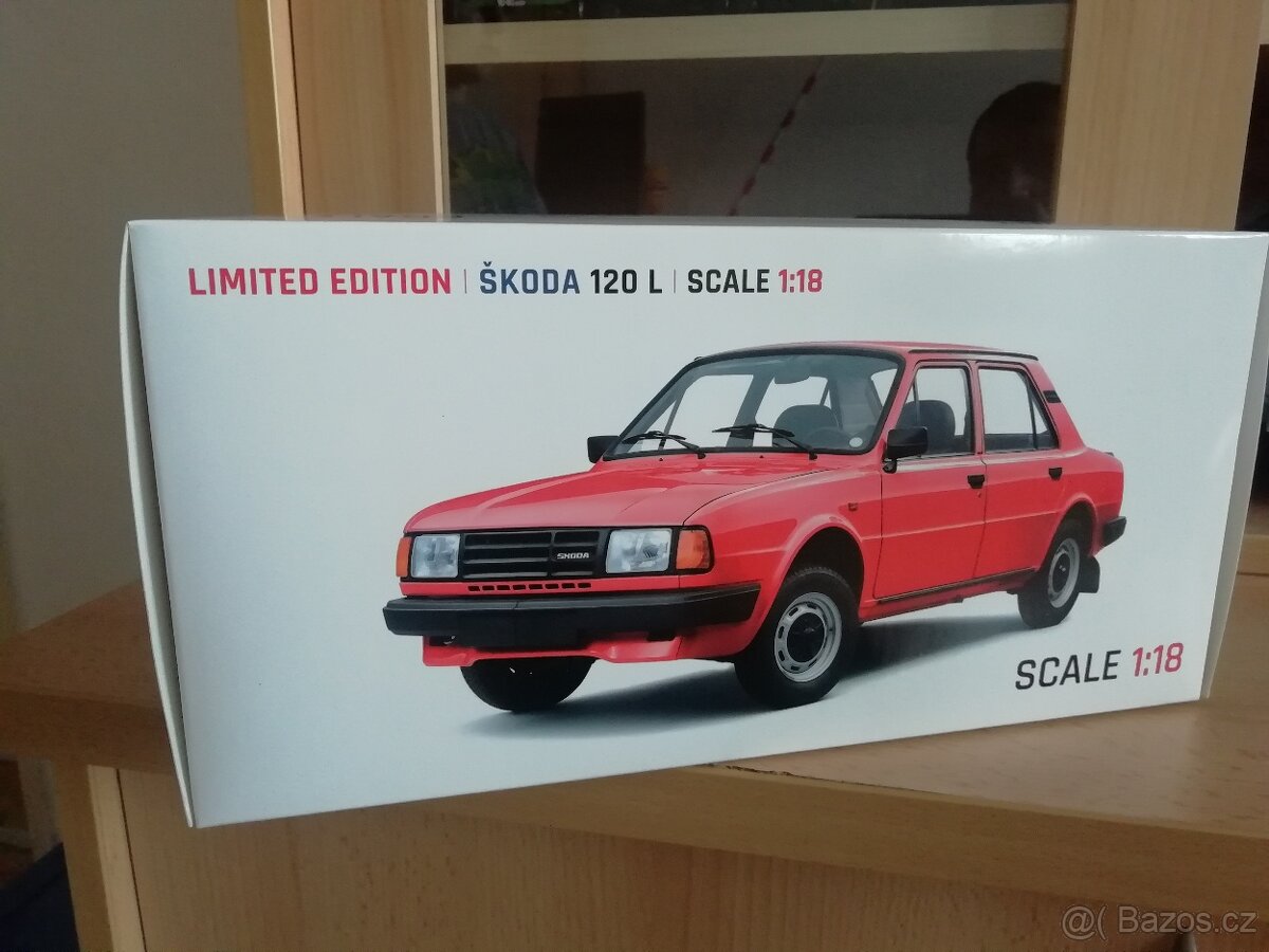 Škoda 120L 1:18  fox toys