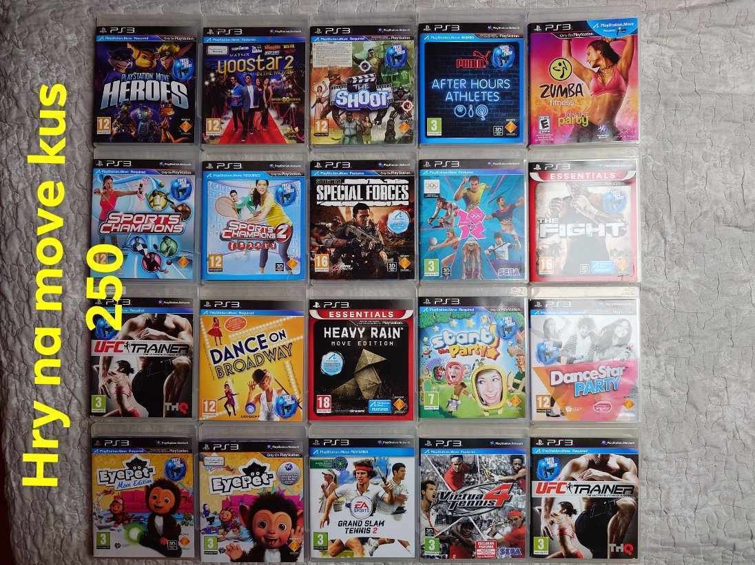 PS3 - PlayStation 3 hry na move posílám i zásilkovnou
