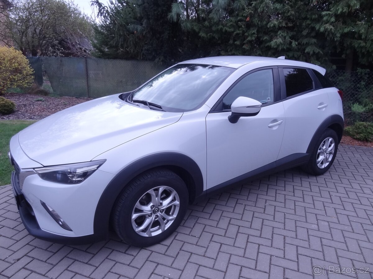 Mazda CX-3, 2.0 88kW, Skyactiv, Automat, 1.MAJ,CZ,146 000 km