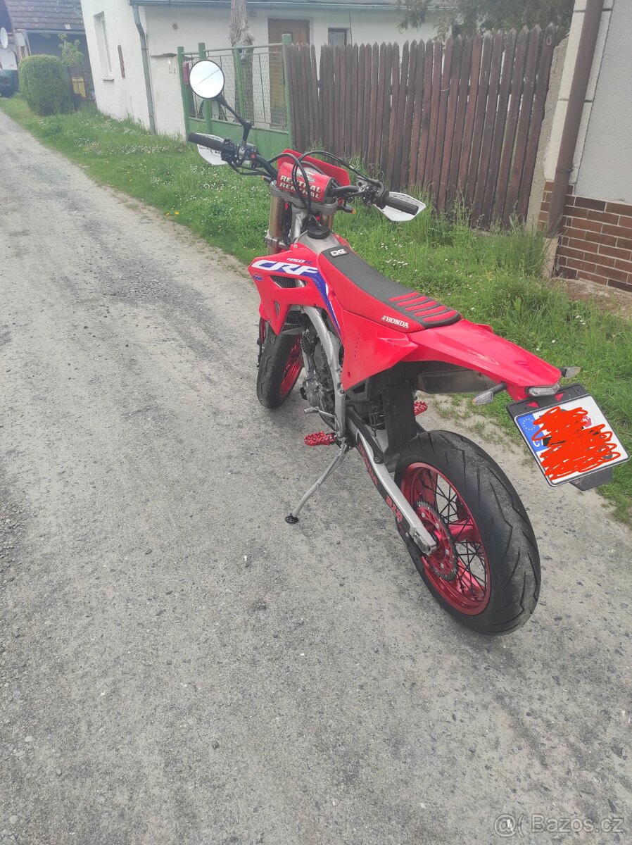 Honda CRF 450 motard enduro