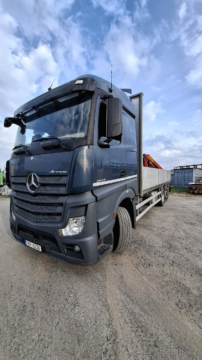 Mercedes Benz Actros Mp4 palfinger
