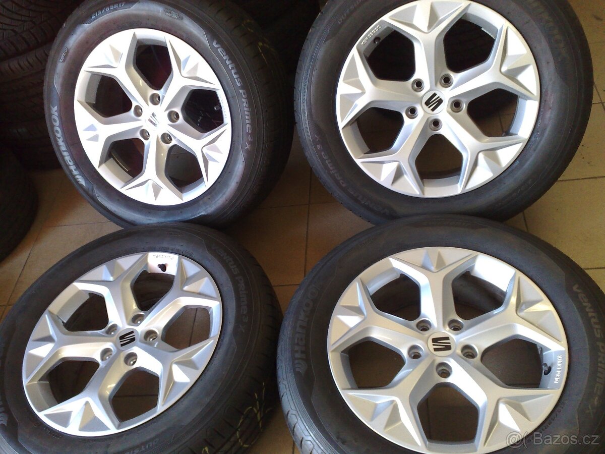 alu kola 5x112 r17 original seat,škoda,vw 215/65/16