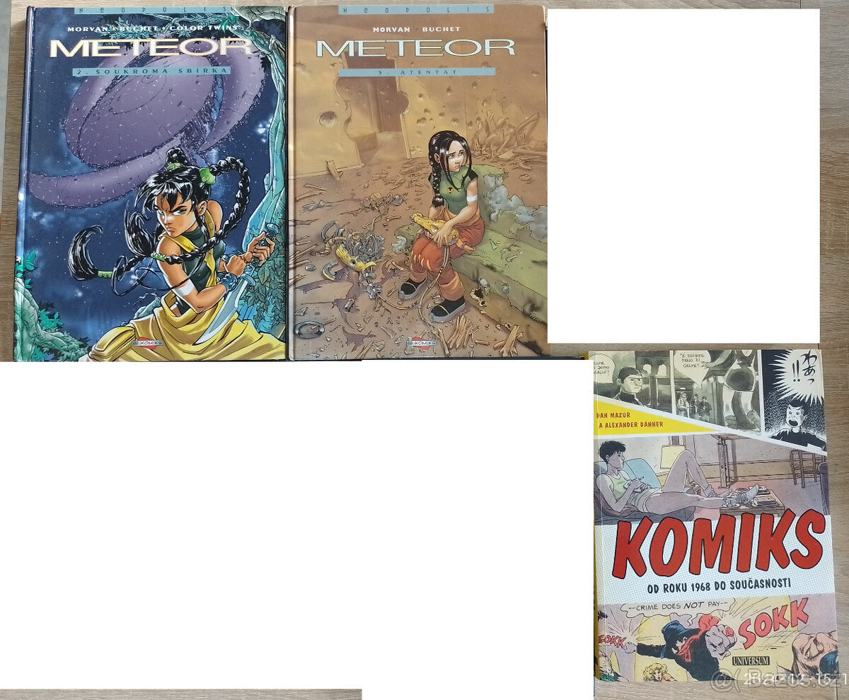 Meteor, Watchmen, Komiks od roku 1968