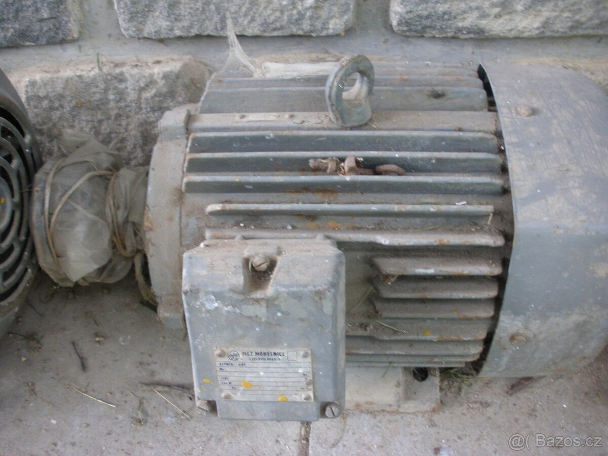 Použitý el. motor.