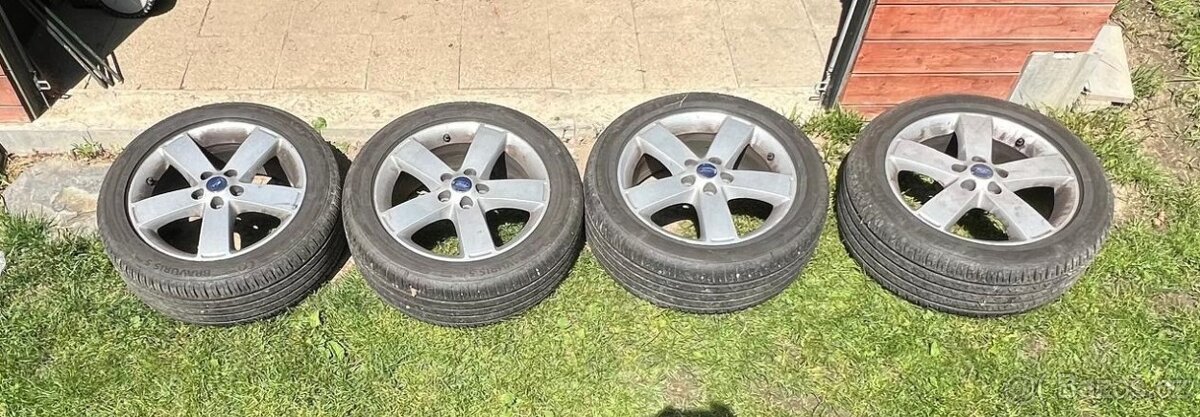 Prodám kola Ford Galaxy + letní pneu 225/50/17