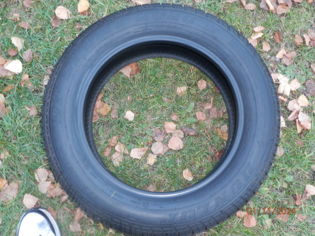 1xLetní pneu DUNLOP SP SPORT 2020E 195/60 R15 1x 7,3MM