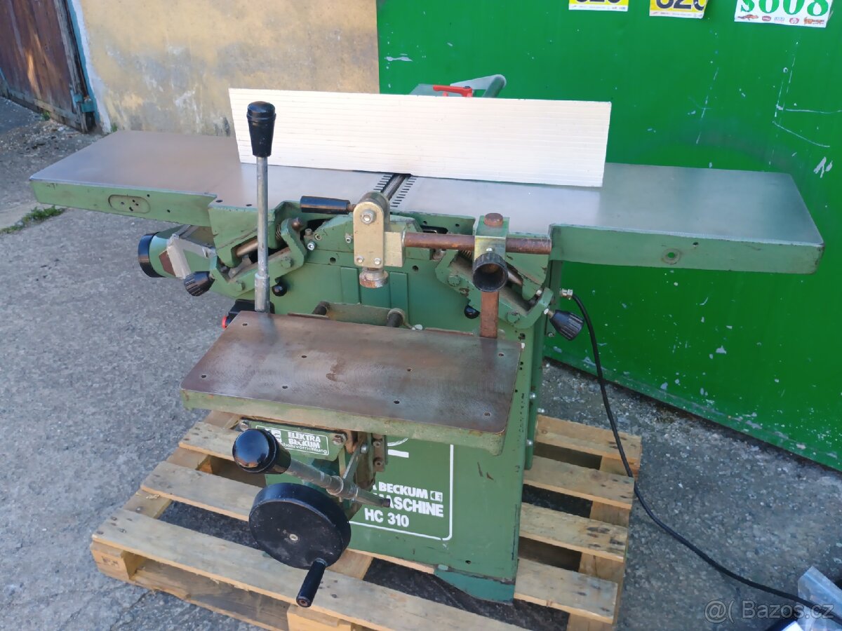 Hoblovka (srovnávačka) s protahem HC 310 s dlabačkou
