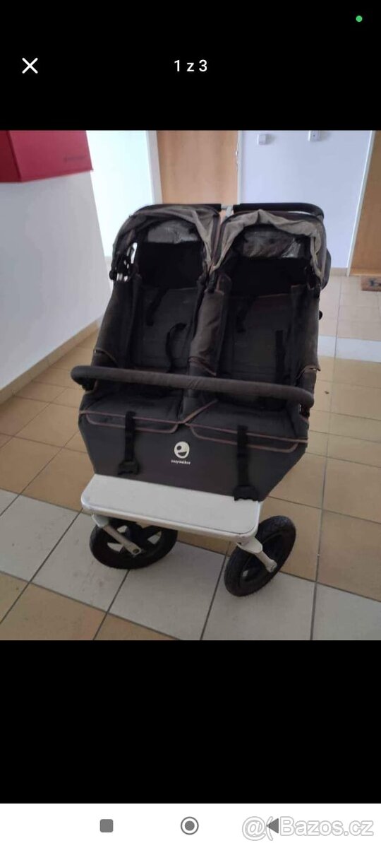 Kočárek Easywalker Duo s korbičkami