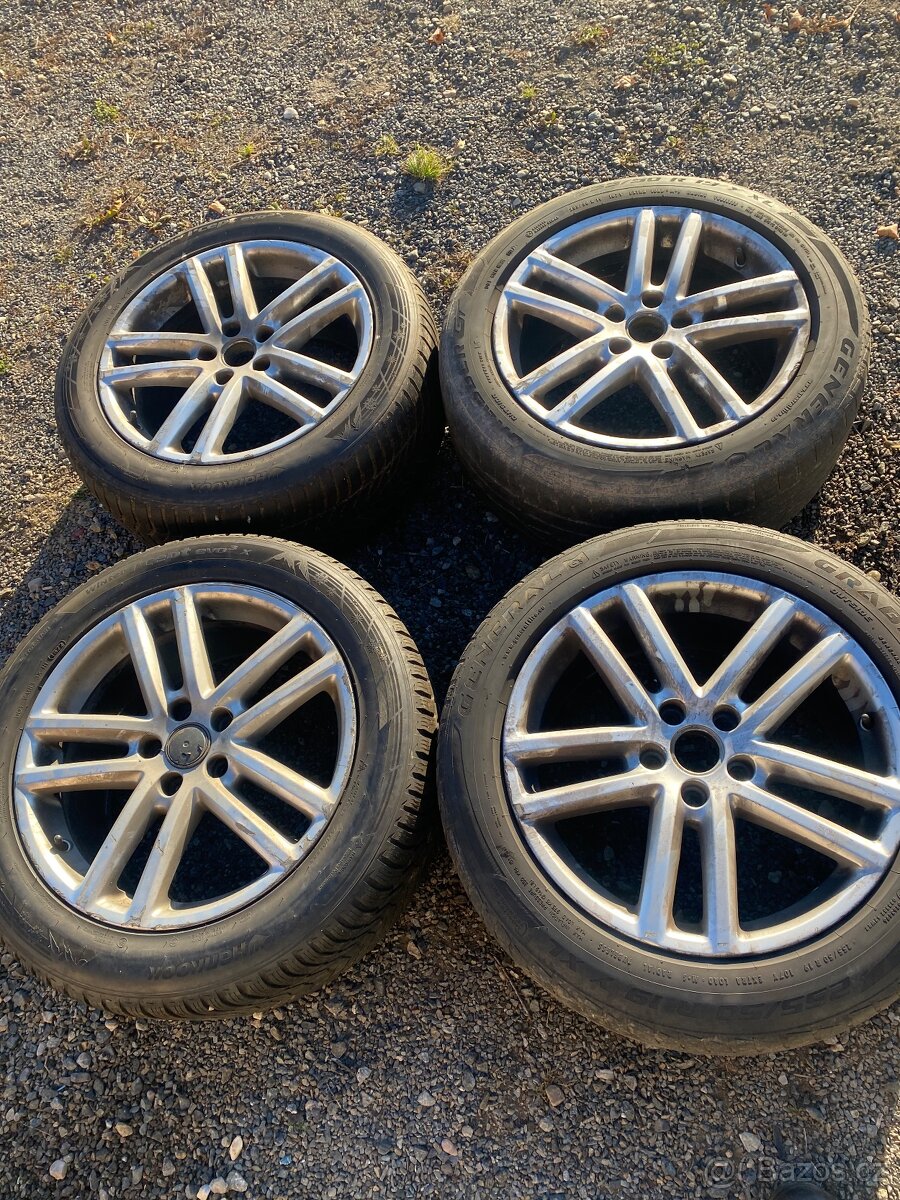 Alu kola vw touareg, transporter 5x120