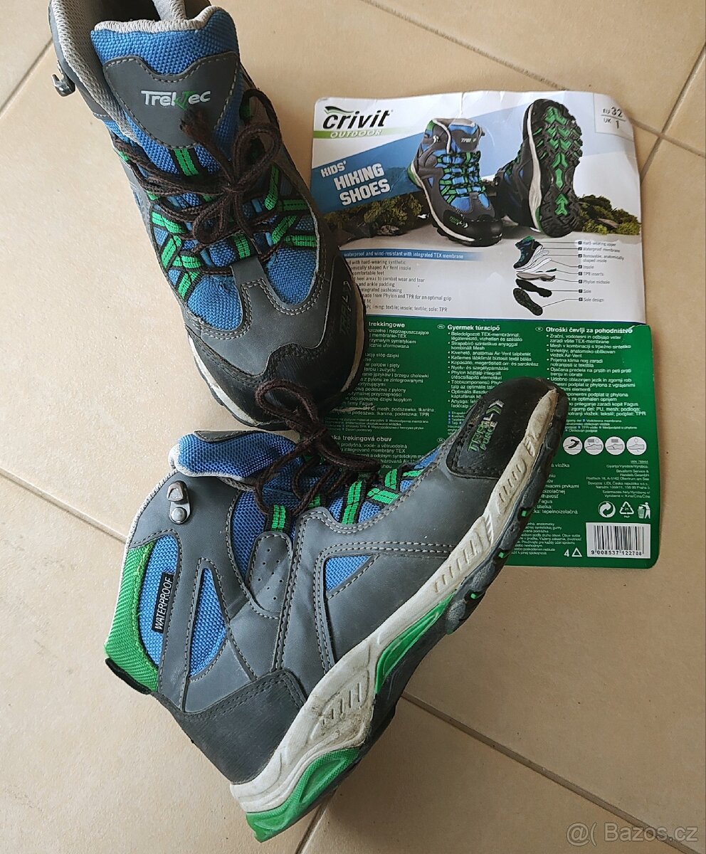 Dětské outdoor boty vel. 32