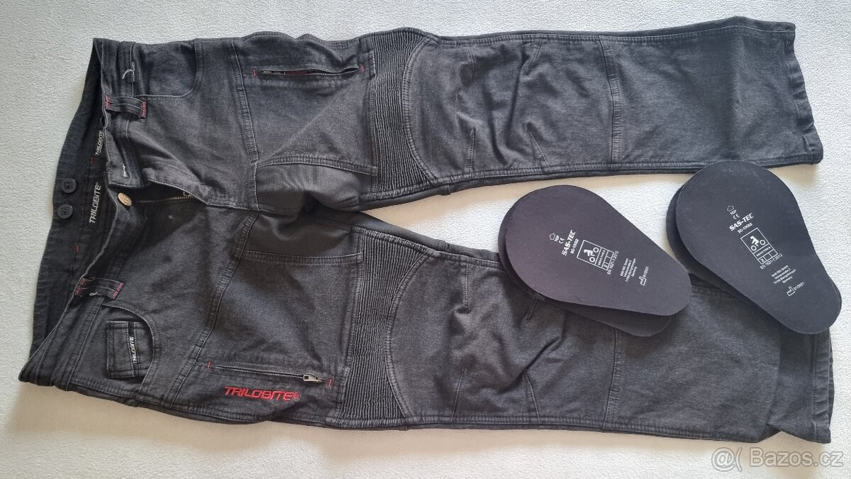 Trilobite Parado Black Moto džíny - úplně NOVE