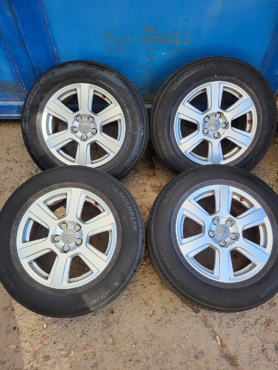 17" alu sada Audi Q5..5x112