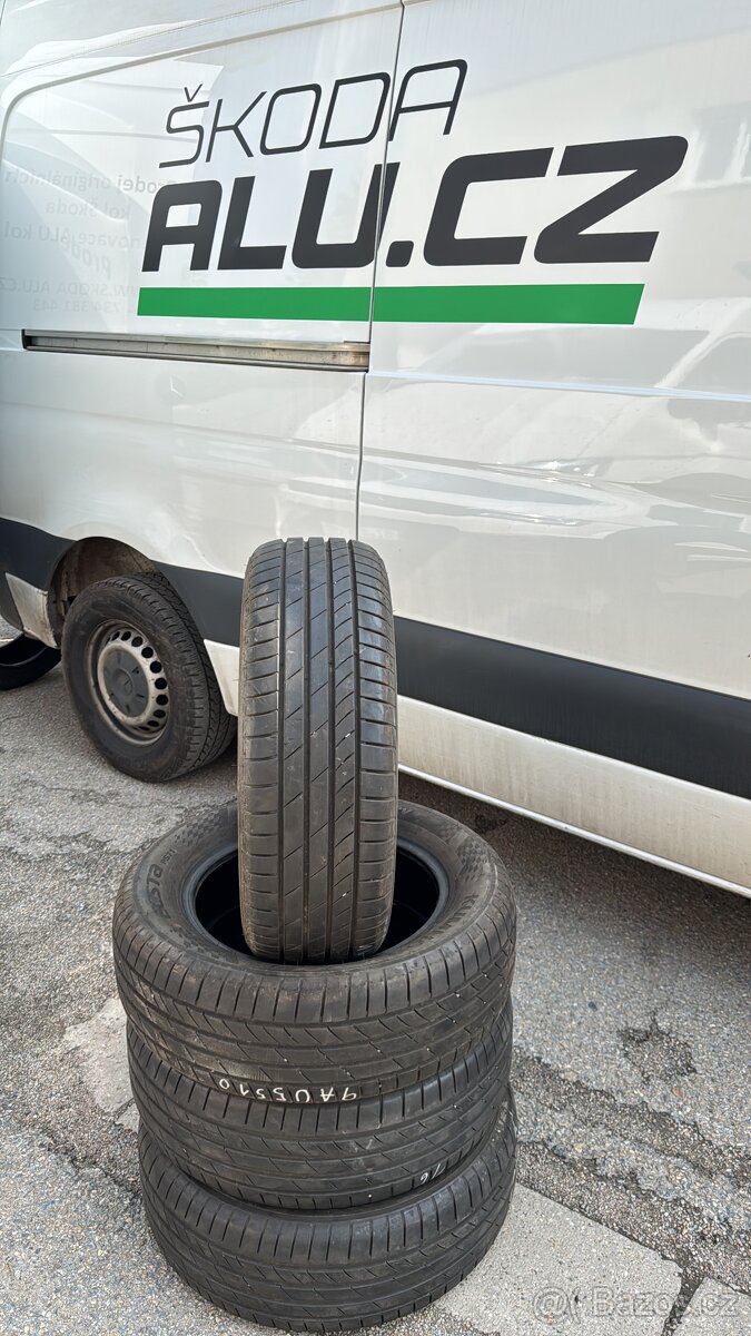 4ks 205/60 R16 vzorek 85%, sada 2000,-
