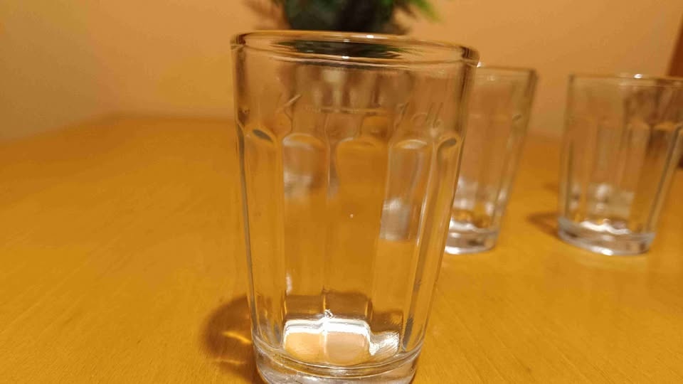 Retro skleničky (1 dcl, sada 6 ks)