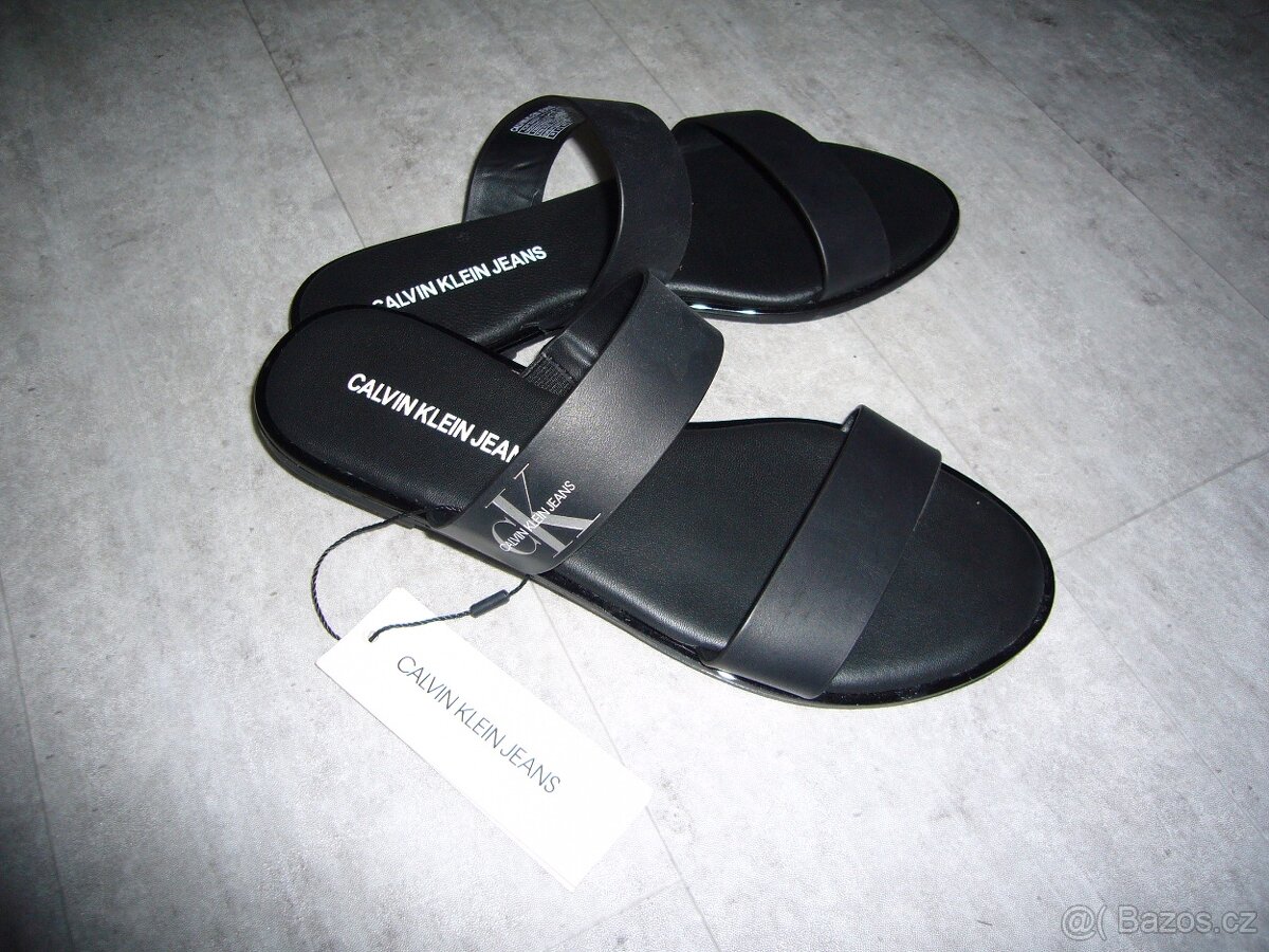 PANTOFLE CALVIN KLEIN JEANS VEL. 39 - N O V É
