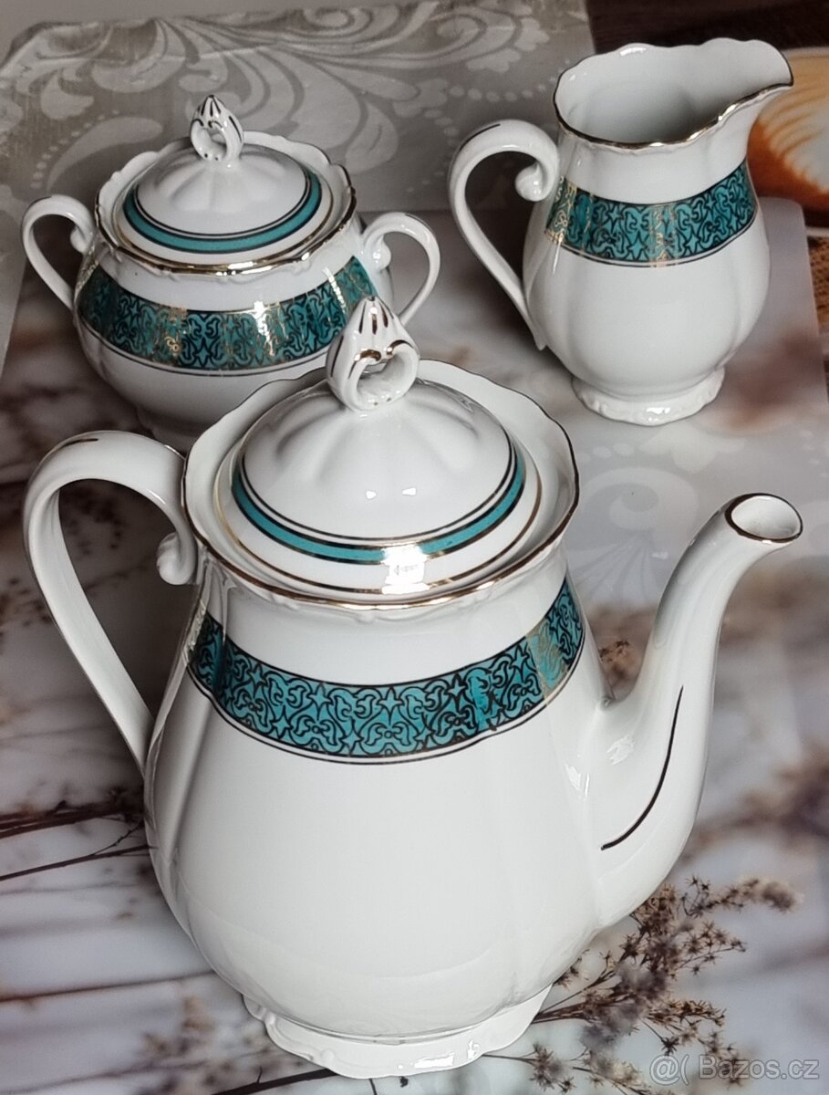 Kávová souprava porcelán