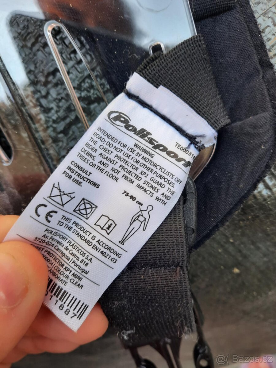 Dětská motorka s oblečením