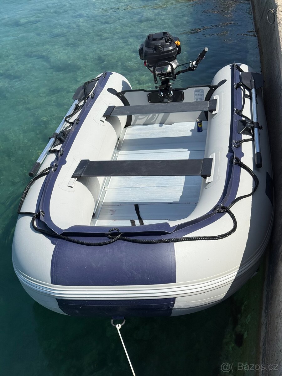 Nafukovací člun 320, Motor 4,9kw