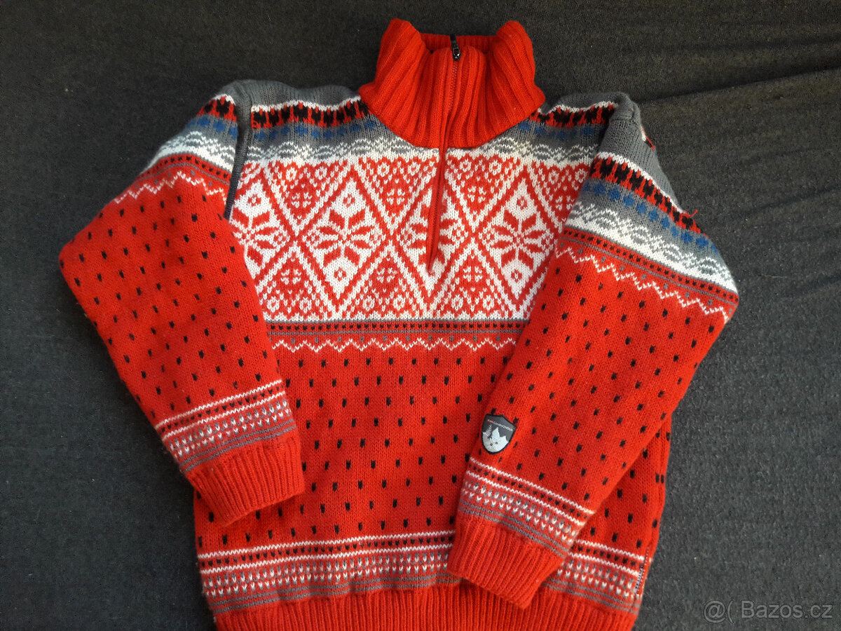 Dětský lyžařský svetr zn F.lli Campagnolo vel. 150