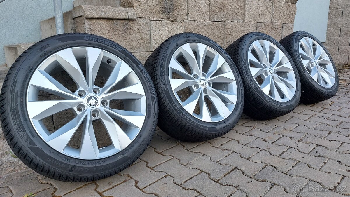 orig. zimní alu kola 5x112 R18 Cassiopeia 235/45/18