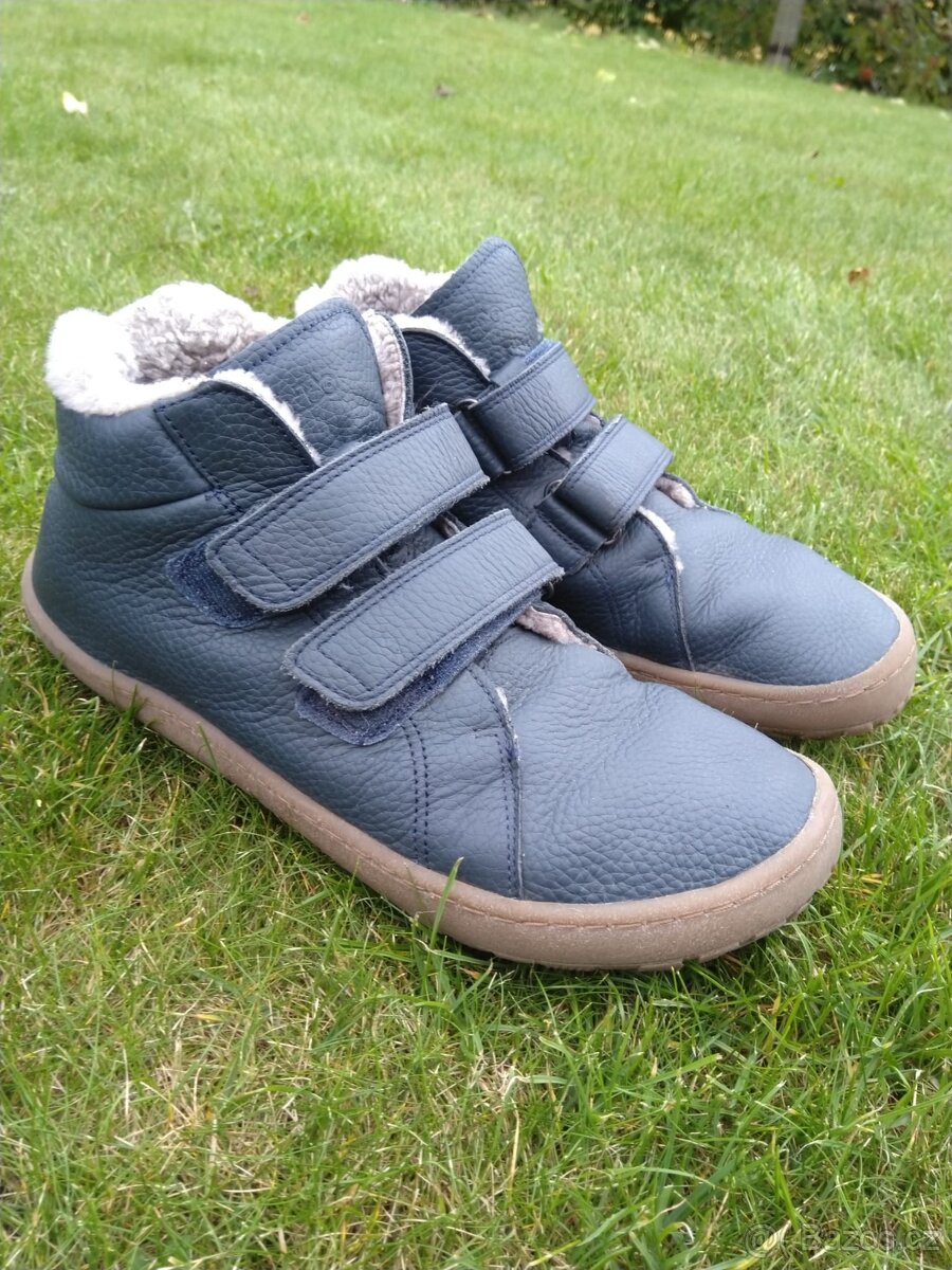 Chlapecké kotníkové barefoot boty Froddo vel.38