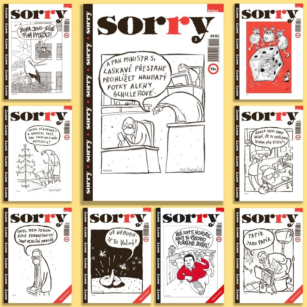 Koupím nebo vyměním starší ročníky časopisů Sorry