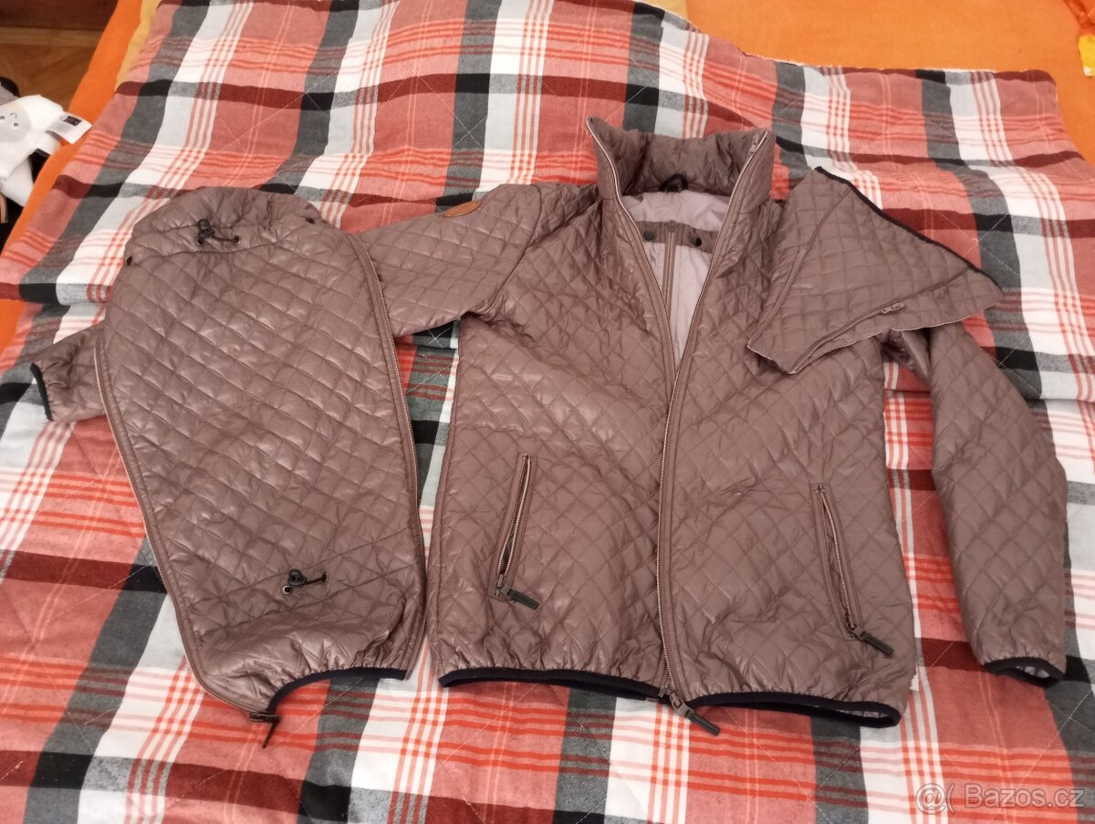 Nosící přechodová bunda Angel wings M