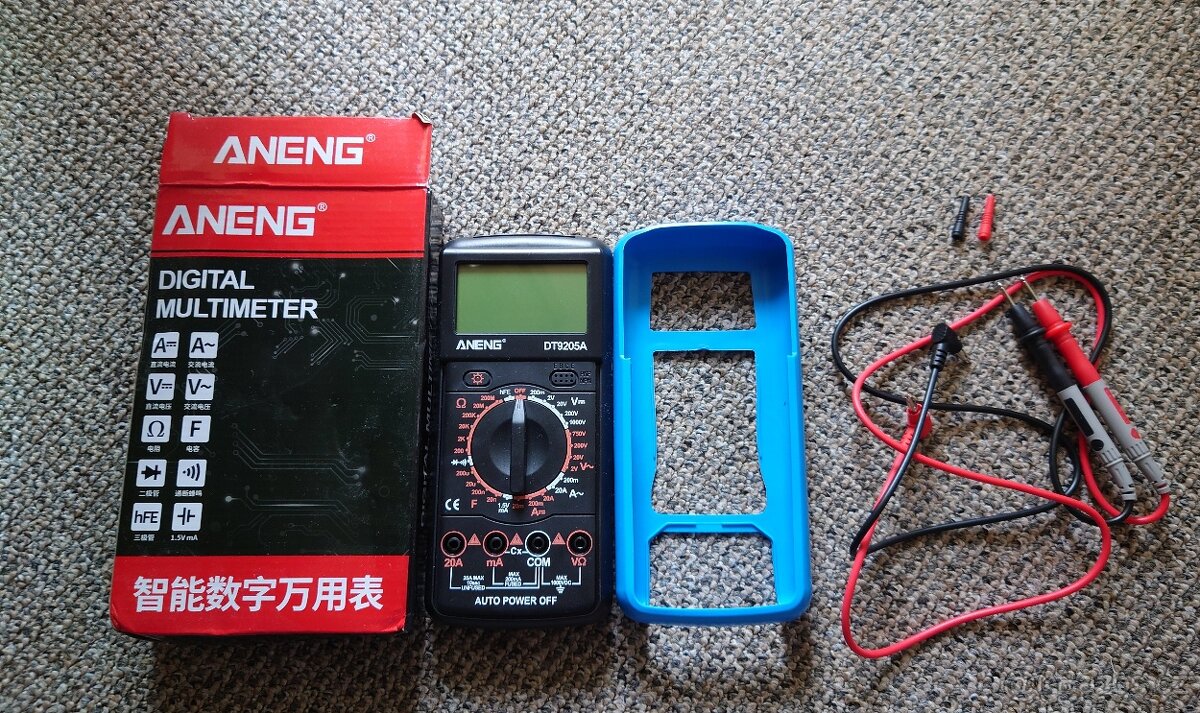 Digitální multimetr ANENG DT9205A