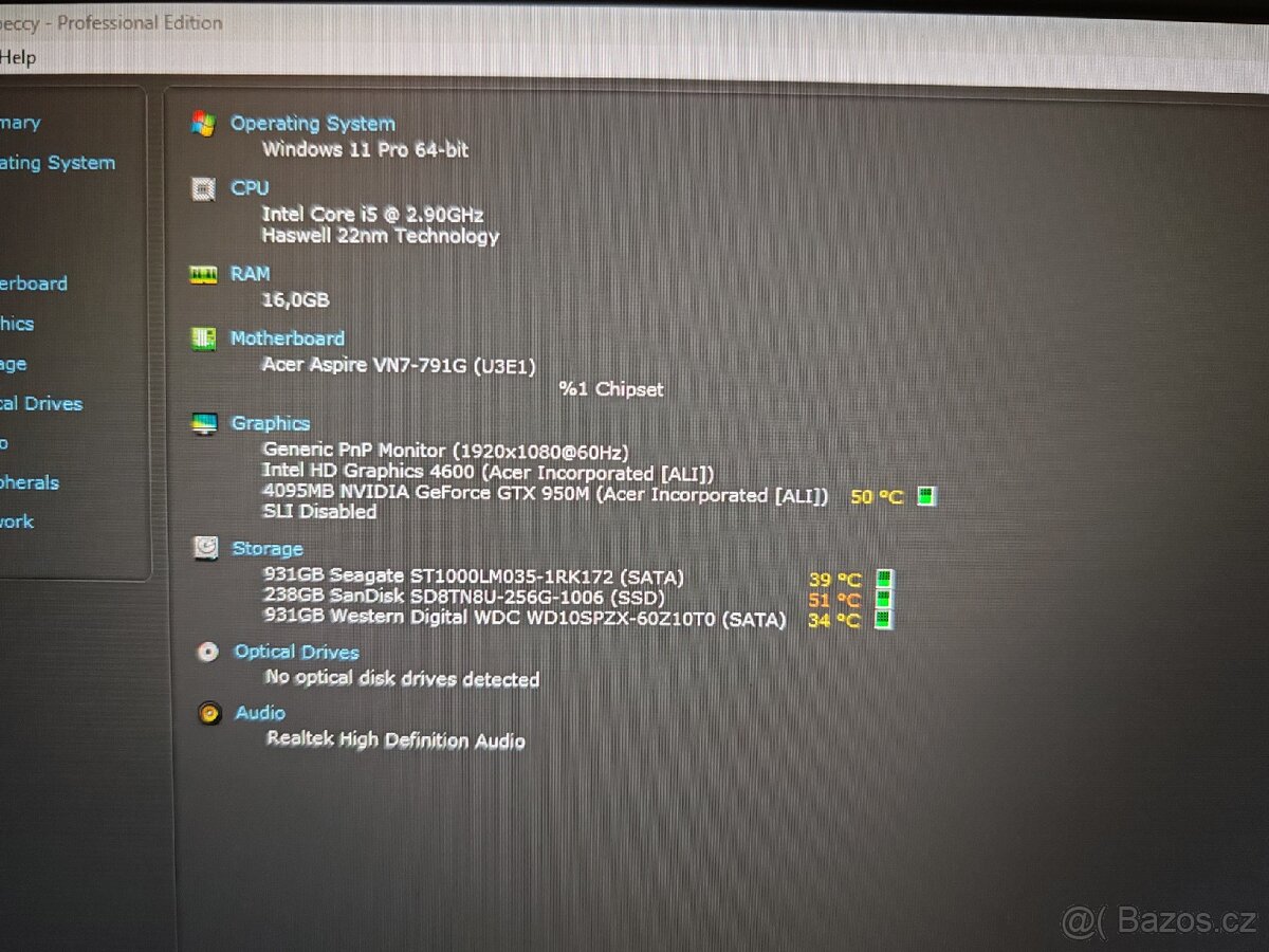 Acer Aspire V17 Nitro