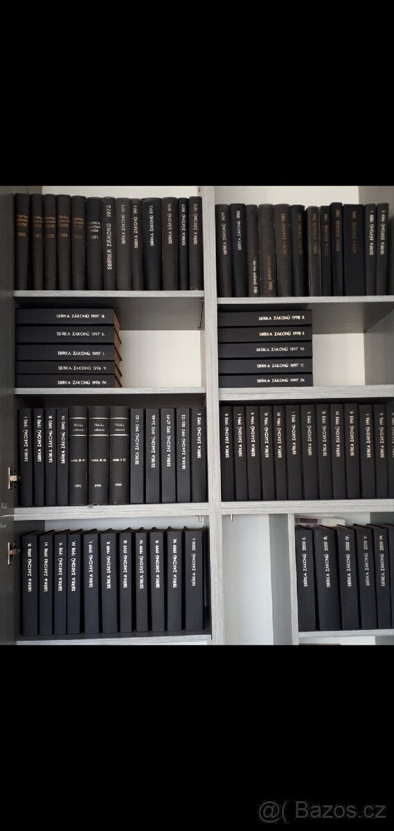 Sbírka zákonů 1966 - 2000 (77 svazků)