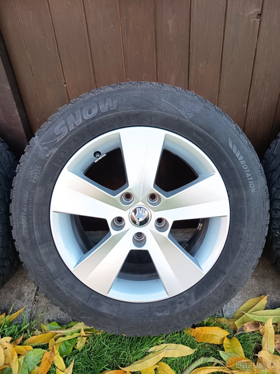 Alu kola Škoda Orion R16