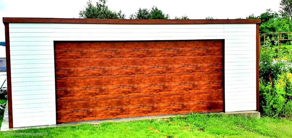 Plechová garáž exclusive 6x6m